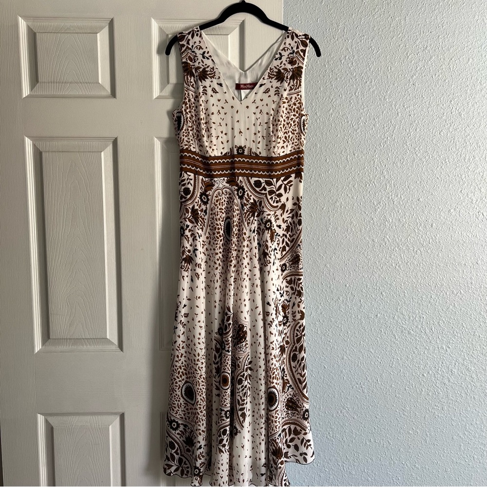 Max Mara Studio Sax Dress - Cocktail, Silk